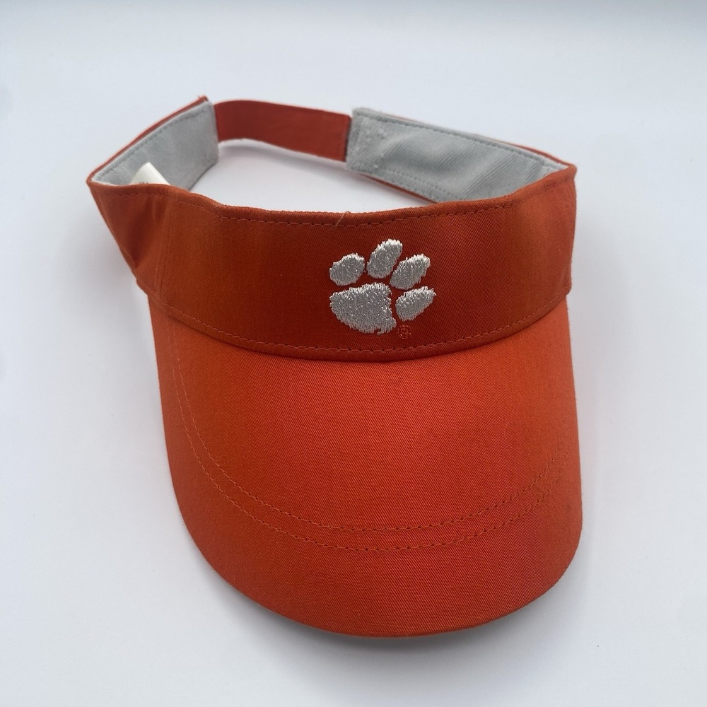 Clemson Tigers Visor Hat Cap Strap Back Women's College Football Nike Team